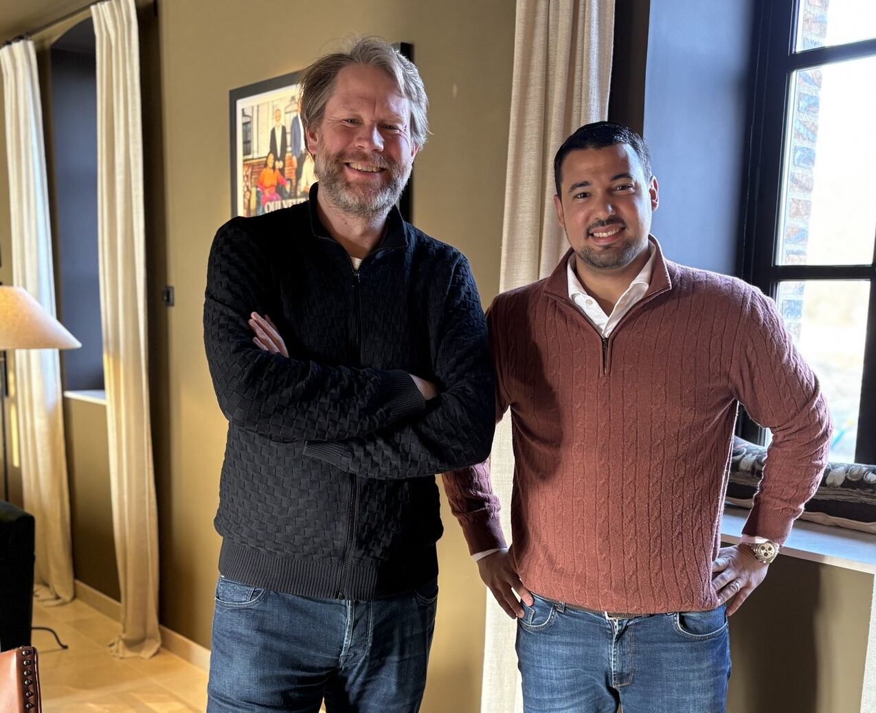 Eric Larcheveque et José Boschetti